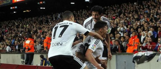 El Valencia no gana al Barcelona a domicilio desde 2016

