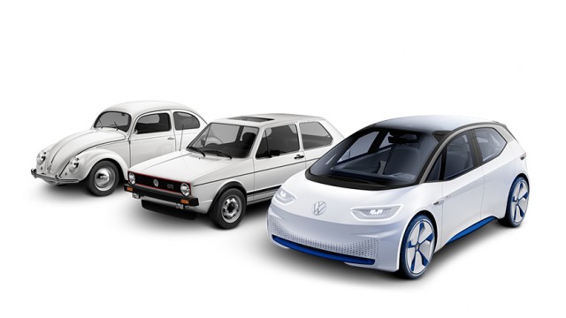 Volkswagen desvela un robot portátil de recarga de vehículos eléctricos
