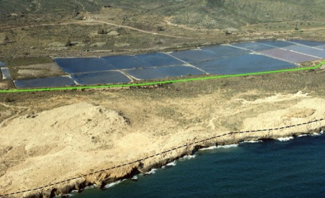 Costas inicia un nuevo deslinde en Las Salinas del Rasall para proteger el litoral y sus ecosistemas

