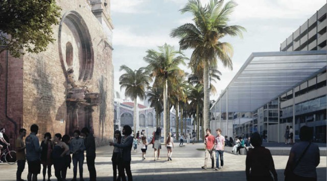 Quintana y Peñín crean un porticado para Plaza de Brujas y recuperan 'les covetes'; las obras, en 2019
