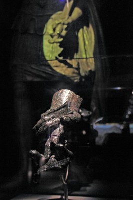Una estatua a Germánico, la única pieza romana con un águila bicéfala que se halló en Lucentum