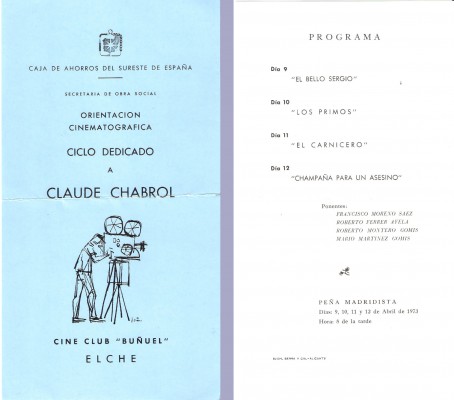 El cineclub Luis Buñuel celebra sus 50 años de vida infatigable en Elche