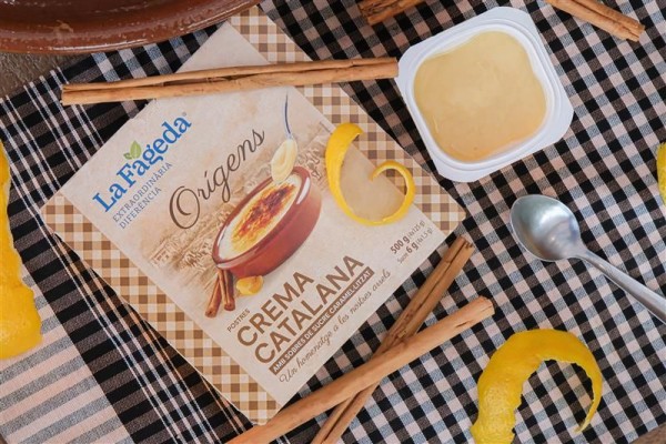 La Crema Catalana Orígens de La Fageda, reconocida en Europa por su calidad
