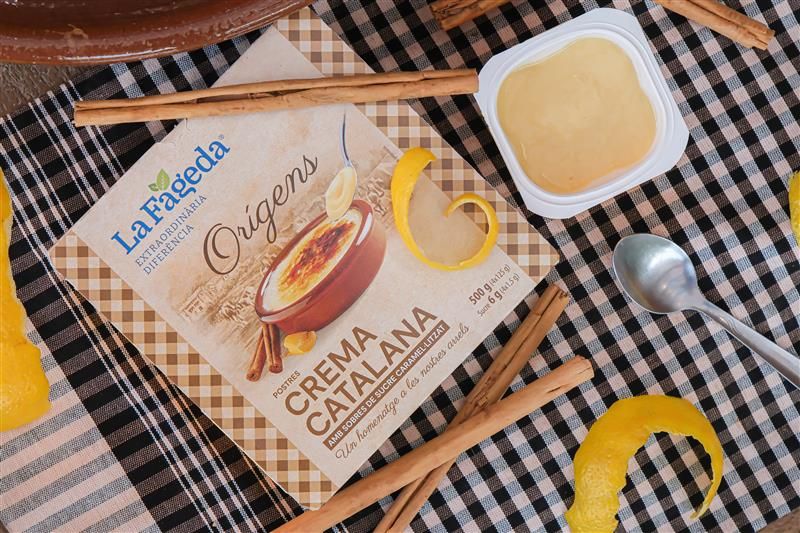La Crema Catalana Orígens de La Fageda, reconocida en Europa por su calidad
