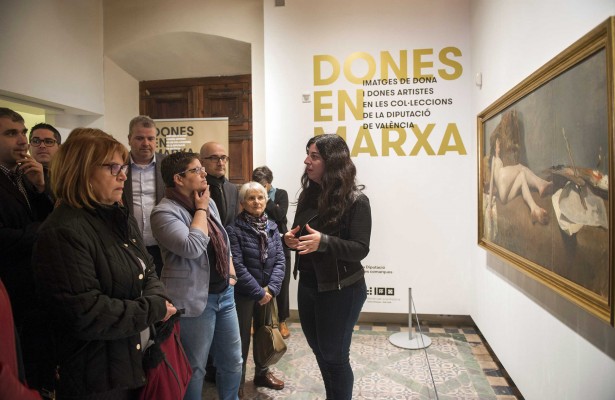 La Diputació inaugura una exposición itinerante con obras de mujeres o inspiradas en la mujer  