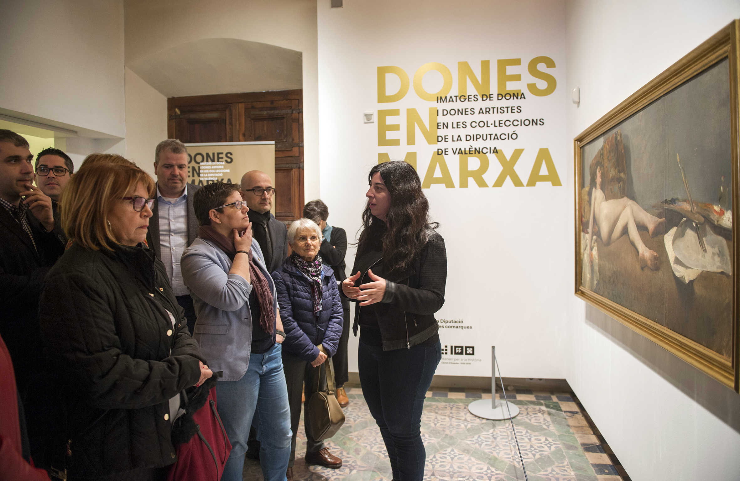 La Diputació inaugura una exposición itinerante con obras de mujeres o inspiradas en la mujer  