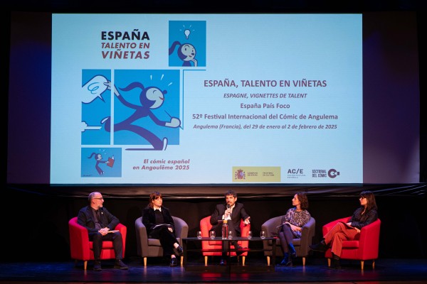 Los 'embajadores' del cómic valenciano se abren paso en Angulema

