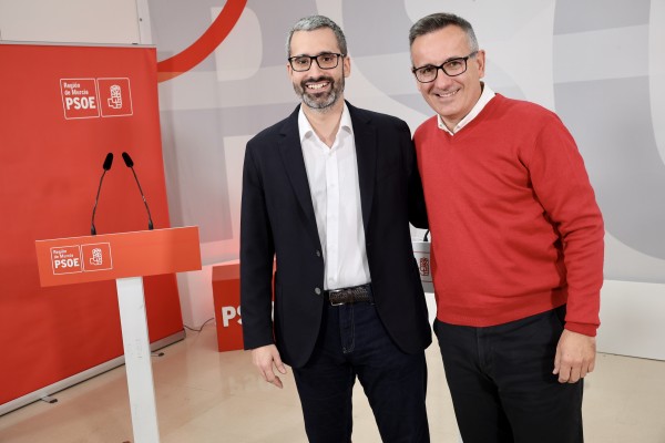 Directo: debate entre Francisco Lucas y Diego Conesa por el liderazgo del PSRM-PSOE