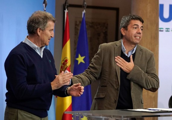 A Feijóo nunca le ha caído bien Mazón

