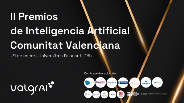La UA acoge los II Premios ValgrAI de Inteligencia Artificial Comunitat Valenciana