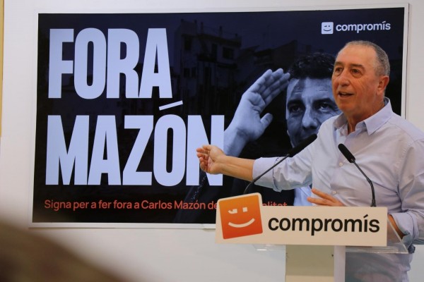 Compromís pide que se convoque otro pleno de Les Corts en enero sobre su propuesta de dimisión de Mazón