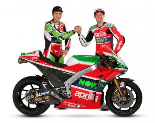Espargaró y Redding aspiran a estar entre los mejores con Aprilia