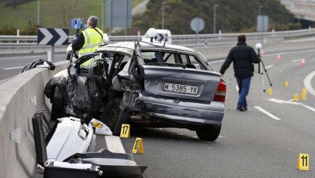 La edad media de los vehículos implicados en accidentes con víctimas fue de 12 años en 2017