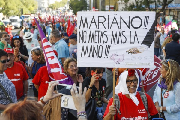 España, entre los 10 países de la Unión Europea con mayor brecha de género en pensiones

