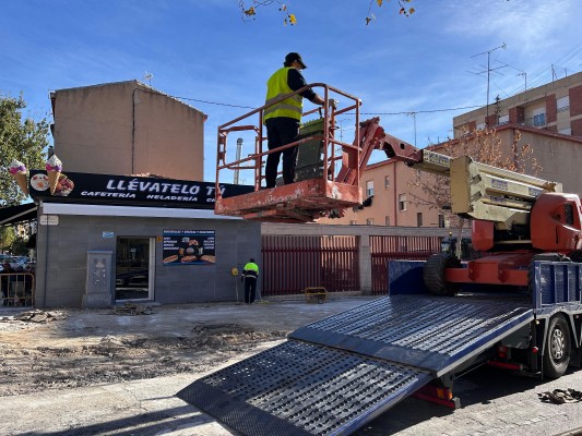 Las obras de la avenida Ausiàs March en Carrús comienzan con duración prevista de cinco meses