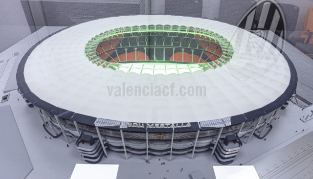 Los valencianistas ya pueden conocer de primera mano la maqueta del Nou Mestalla