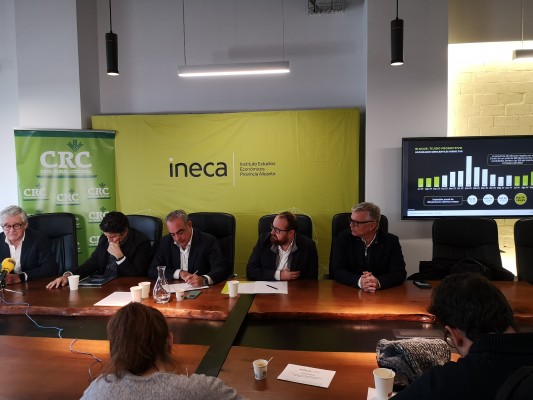 Ineca reclama recuperar la fuerza industrial - tradicional o nueva- y mayores salarios en Alicante
