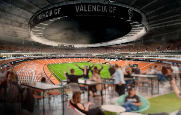 El Valencia CF hará un acto privado del reinicio del Nou Mestalla y explicará el estadio en redes
