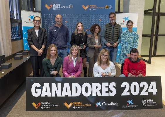  El Medio y el Maratón Valencia, junto con la Fundación “la Caixa”, premian a los ganadores de las categorías con discapacidad