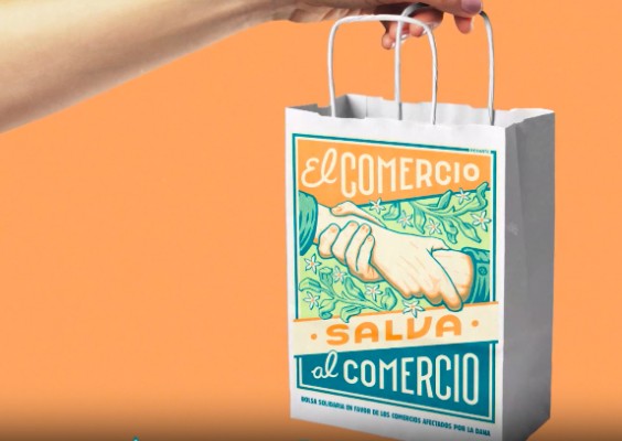 El comercio moviliza a la sociedad con una campaña para rescatar negocios tras la Dana  