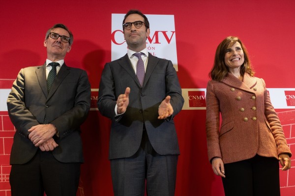 San Basilio y Marín toman posesión de sus cargos en la CNMV