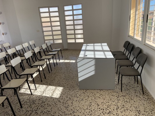 Castelló facilita la formación de los deportistas y clubes con una sala de reuniones en el Chencho