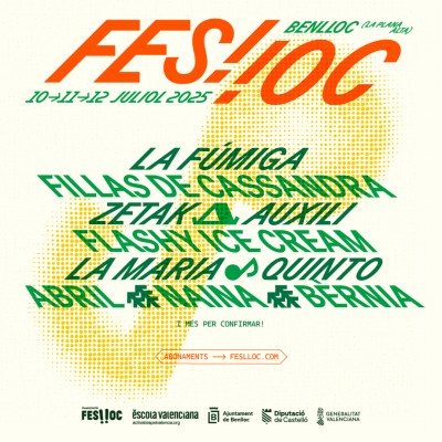 La Fúmiga, Fillas de Cassandra, ZETAK i Auxili, cabezas de cartel del festival Feslloc 2025