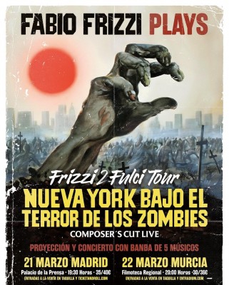 El maestro de las bandas sonoras de terror Fabio Frizzi llegará a Murcia de la mano del festival Sombra