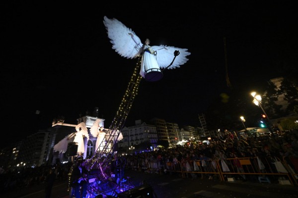 La cabalgata de los Reyes Magos 