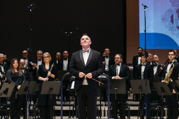 La Banda Municipal de Castelló llena de magia el Auditorio en su tradicional Concierto de Reyes
