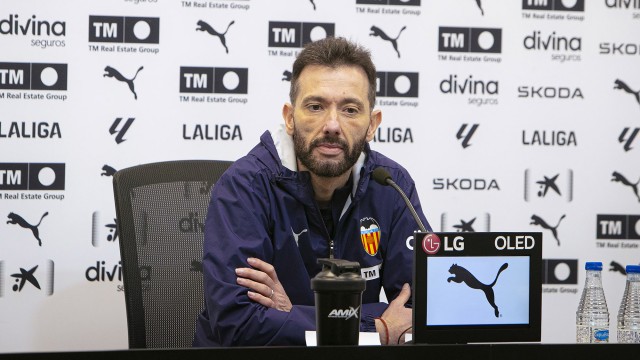 Rueda de prensa Carlos Corberán CD Eldense - Valencia CF Mercado