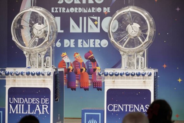 El sorteo de 'El Niño' reparte el día de Reyes 770 millones de euros en premios