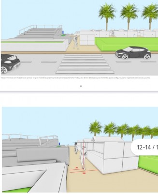Los 'hippies' de La Explanada de Alicante rechazan el traslado al Paseo del Puerto por 'falta de espacio'