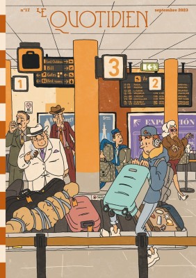Portadas sobre la vida con un toque de humor: así es el proyecto del ilustrador yeclano Mario Barrachina