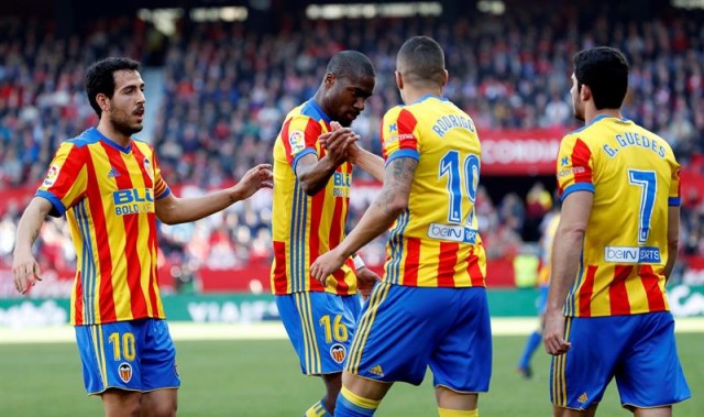 Partido completo del Valencia ante un Sevilla que era posiblemente su único rival para la Champions