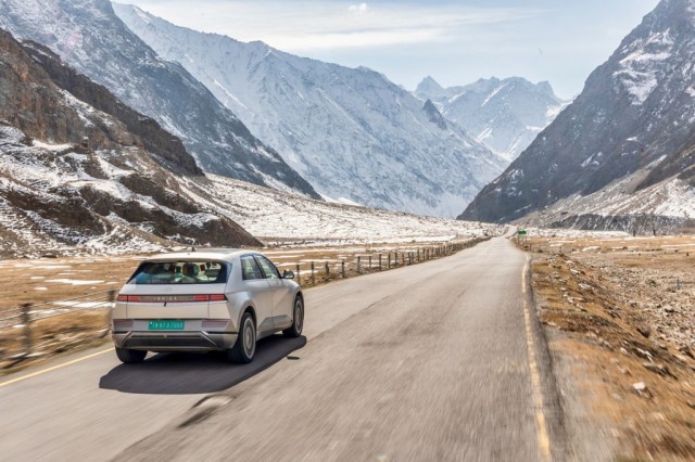 Hyundai IONIQ obtiene un Guinness World Record al mejor cambio de altitud de un coche eléctrico