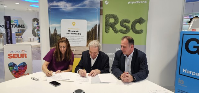 'Tapones para una nueva vida' une a Hefame y a Fundación SEUR para mejorar el acceso a la salud de niños sin recursos