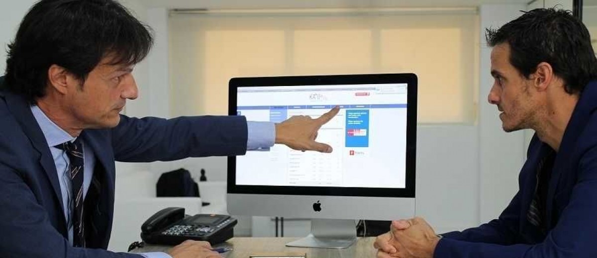 Lorenzo Serratosa (i) y José Iván García - 
