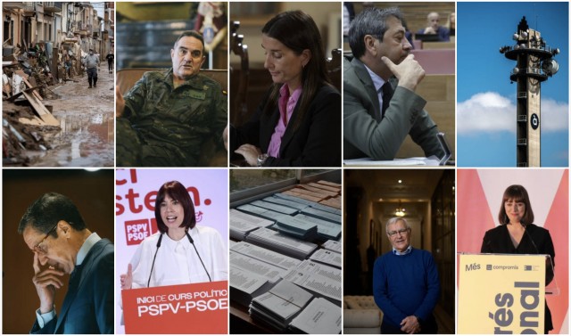Diez acontecimientos que marcaron la agenda política valenciana de 2024