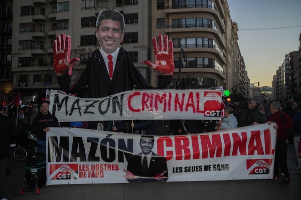 Una nueva manifestación exige dimitir a Mazón por la Dana y muestra 