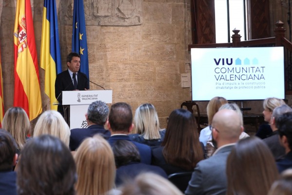 La Generalitat cierra el 2024 con la licitación de 1.675 viviendas protegidas del Plan Vive
