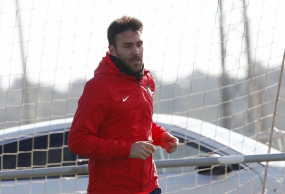 Casadesús completa una parte del entrenamiento tras dos meses de lesión