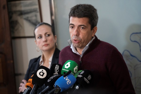 Mazón presentará la factura de la comida al Tribunal de Cuentas y a la comisión de Les Corts
