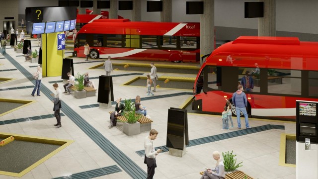 Así será la futura estación de autobuses de Murcia soterrada en El Carmen