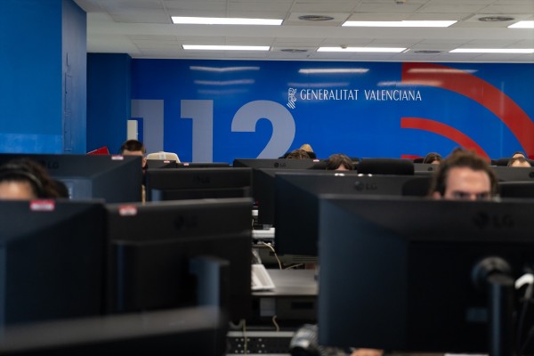 El 112 recibe 8.859 llamadas y gestiona 2.873 incidentes el día de Navidad 