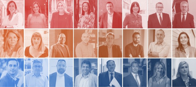 El termómetro de 2024: así les fue el año a 24 de los políticos valencianos más destacados
