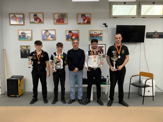 Marcos Morales y el murciano Bruno Martínez, campeones de España sub-21 y sub-17 en Los Alcázares 