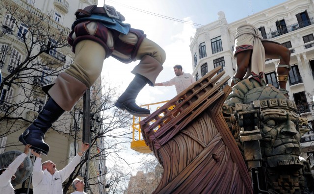 El tiempo para las Fallas 2018: lluvia y alerta naranja por fuertes vientos 