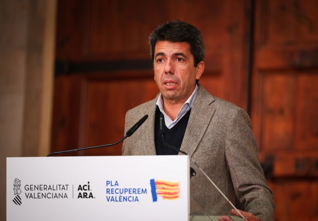 Mazón pide la aprobación del FLA extraordinario 