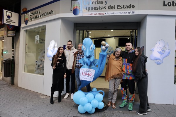 El tercer premio de la Lotería cae en Mazarrón, Murcia, Los Narejos, El Perolo y San Javier